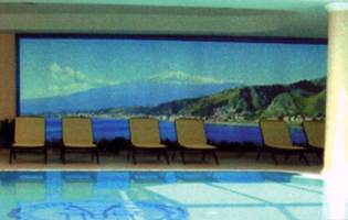 SANT'ALPHIO GARDEN HOTEL - SOLUZIONE SCENOGRAFICA PER PISCINA INTERNA SPA