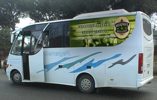 UTOPIA - BRANDIZZAZIONE BUS MURPHY'S PER CAMPIONATO SEI NAZIONI 2003