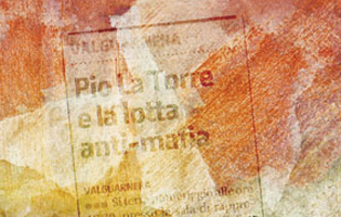 ANCI - IMMAGINI PER ALLESTIMENTO SALA INTITOLATA A PIO LA TORRE E LE VITTIME DI MAFIA