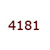 click to chose 4181
